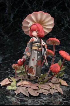 Mushroom Girls Series No.6 Marasmius Haematocephalus 1/1 Figure JAPAN OFFICIAL