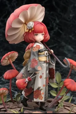 Mushroom Girls Series No.6 Marasmius Haematocephalus 1/1 Figure JAPAN OFFICIAL
