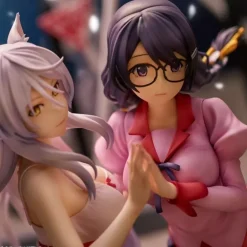 Nekomonogatari Tsubasa Hanekawa Set of 2 Figure JAPAN OFFICIAL
