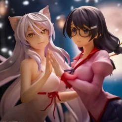 Nekomonogatari Tsubasa Hanekawa Set of 2 Figure JAPAN OFFICIAL