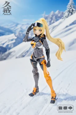 NINE REALMS Extreme Girl Series Shining Ling Shuang Alloy Action Figure JAPAN