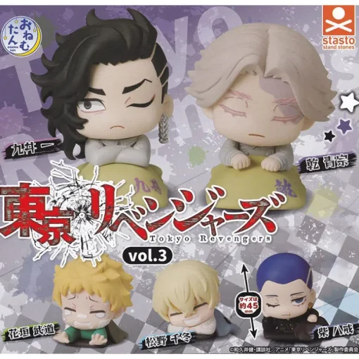 Onemutan Tokyo Revengers Vol.3 All 5 types set Capsule Toy JAPAN ZA-464