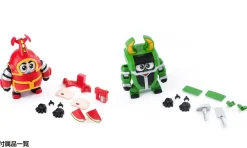 Orange Cat Industry B-Robo Kabutack Kabutack & Kuwagiro Set Model Kit JAPAN