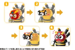 Orange Cat Industry B-Robo Kabutack Sharkler & Spydon Set Model Kit JAPAN