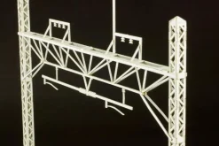 Paper Kit Overhead Line Pole 1/80 JAPAN OFFICIAL
