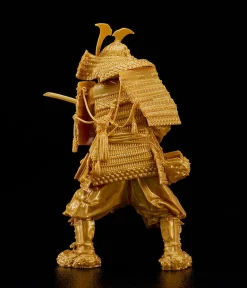 PLAMAX Kamakura Period Armored Warrior Gold Color Edition 1/12 Model Kit JAPAN