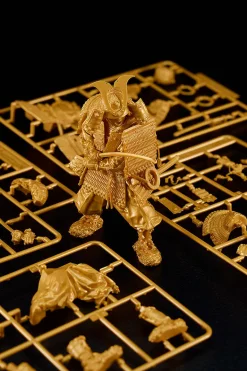 PLAMAX Kamakura Period Armored Warrior Gold Color Edition 1/12 Model Kit JAPAN
