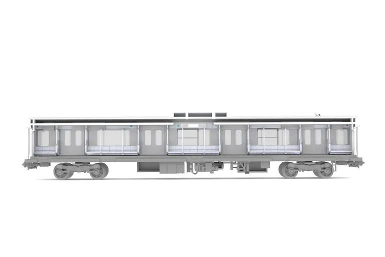 Plum New Type Long Seat Interior Set 1/80 Model Kit JAPAN OFFICIAL