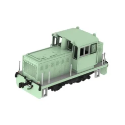 Plum Small Locomotive Convex Type Green 1/80 Model Kit JAPAN OFFICIAL