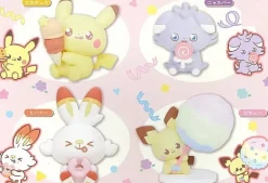 Pokemon Poke Peace Sweets Shop Mascot Figures Part 1 Complete Set Capsule Toy