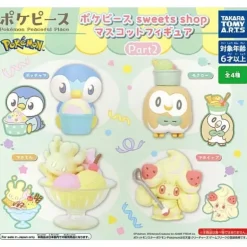 Pokemon PokePeace Sweets Shop Part 2 Complete Set Figure Capsule Toy Japan