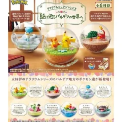 Pokemon Terrarium Collection EX Kakemeguru Paldea no Sekai e All 6 type Figure