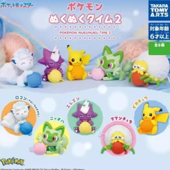 Pokemon Warm Time 2 Complete Set Figure Capsule toy JAPAN OFFICIAL