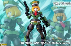 Polynian Iana Wanda Military Police Action Figure JAPAN OFFICIAL