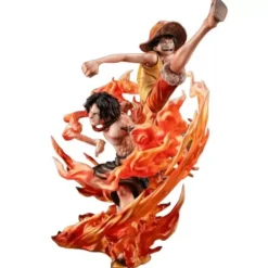 P.O.P ONE PIECE NEO-MAXIMUM Luffy & Ace Bonds of Brothers 20th LIMITED Figure