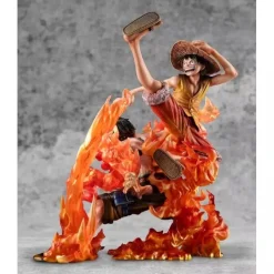 P.O.P ONE PIECE NEO-MAXIMUM Luffy & Ace Bonds of Brothers 20th LIMITED Figure