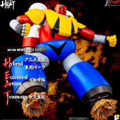 POSE+METAL HEAT Getter Poseidon Getter Robo Armageddon Ver. Action Figure JAPAN