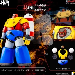 POSE+METAL HEAT Getter Poseidon Getter Robo Armageddon Ver. Action Figure JAPAN