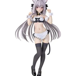 Q six Luna Sakurakouji Cat eared Maid 1/6 Figure JAPAN OFFICIAL