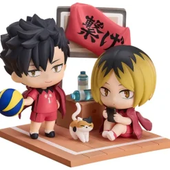 Qset+ Haikyuu!! Tetsuro Kuroo & Kenma Kozume Figure JAPAN OFFICIAL
