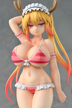 Q-six Miss Kobayashi's Dragon Maid Tohru Bikini Style 1/7 Figure JAPAN OFFICIAL