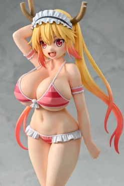 Q-six Miss Kobayashi's Dragon Maid Tohru Bikini Style 1/7 Figure JAPAN OFFICIAL