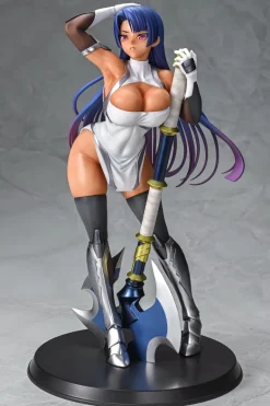 Q-Six Taimanin RPGX Awaki Wakamurasaki Yatsu Murasaki Sun Tan ver. 1/6 Figure