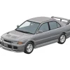 RakuPla Snap Car CE9A Lancer GSR Evolution III 1995 Queen's Silver Model Kit