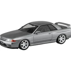 RakuPla Snap Kit No.14CU-SS Nissan R32 Skyline GT-R Spark Silver Model Kit JAPAN