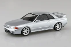 RakuPla Snap Kit No.14CU-SS Nissan R32 Skyline GT-R Spark Silver Model Kit JAPAN