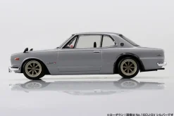 RakuPla Snap Kit No.16CU-SV Nissan C10 Skyline 2000GT-R Silver Model Kit JAPAN