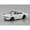 RakuPla Snap Kit No.16CU-WH Nissan C10 Skyline 2000GT-R White Model Kit JAPAN