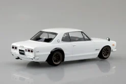 RakuPla Snap Kit No.16CU-WH Nissan C10 Skyline 2000GT-R White Model Kit JAPAN