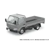 RakuPla Snap Kit No.23-SR Hino Dutro Flat Body Silver 1/32 Model Kit JAPAN