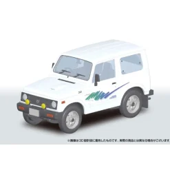 RakuPla Snap Kit No.18-SW Suzuki JA11 Jimny Superior White 1/32 Model Kit JAPAN
