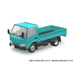 RakuPla Snap Kit No.23-TE Hino Dutro Flat Body Turquoise 1/32 Model Kit JAPAN