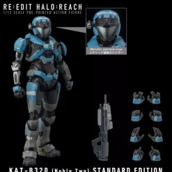 RE:EDIT Halo: Reach Scale KAT-B320 1/12 Action Figure JAPAN OFFICIAL