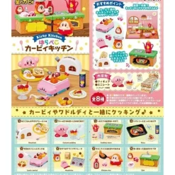 Re-Ment Kirby's Dream Land Hungry Kirby Kitchen Full Set of 8 Figure JAPAN