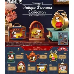 Re-Ment Peanuts Snoopy's Antique Diorama Collection Complete Set Figure JAPAN