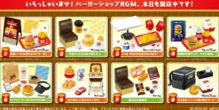 RE-MENT Petit Sample Burger Shop R&M Complete set Figure JAPAN OFFICIAL