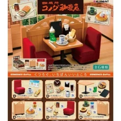Re-Ment Petit Sample Series Komeda's Coffee Full 6 Set BOX Figure JAPAN OFFICIAL