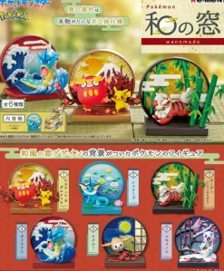 Re-Ment Pokemon Japanese Style Window Complete Set BOX Figure JAPAN OFFICIAL