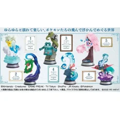 RE-MENT Pokemon SWING VIGNETTE Collection2 All 6 SET BOX JAPAN ZA-338