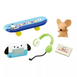 Re-Ment Sanrio Characters Pochacco's House Full Set of 8 Figure JAPAN OFFICIAL