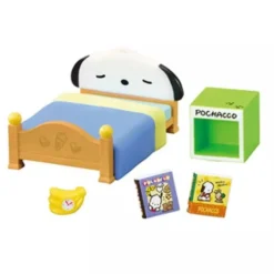 Re-Ment Sanrio Characters Pochacco's House Full Set of 8 Figure JAPAN OFFICIAL