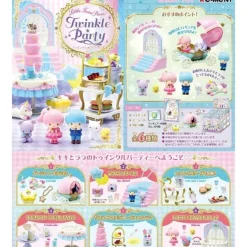 Re-Ment Sanrio Little Twin Stars Twinkle Party Full Set 6 BOX Figure JAPAN