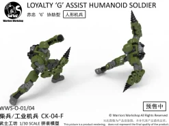 Remnant Doom WWS-O-01/04 Match Soldier/Industrial Soldiers Green 1/30 Model Kit