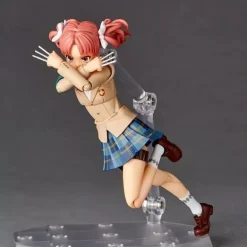 Revoltech Amazing Yamaguchi Toaru Kagaku no Railgun Kuroko Shirai Action Figure