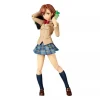 Revoltech Toaru Kagaku no Railgun Mikoto Misaka Winter Uni Ver. Action Figure
