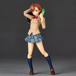 Revoltech Toaru Kagaku no Railgun Mikoto Misaka Winter Uni Ver. Action Figure